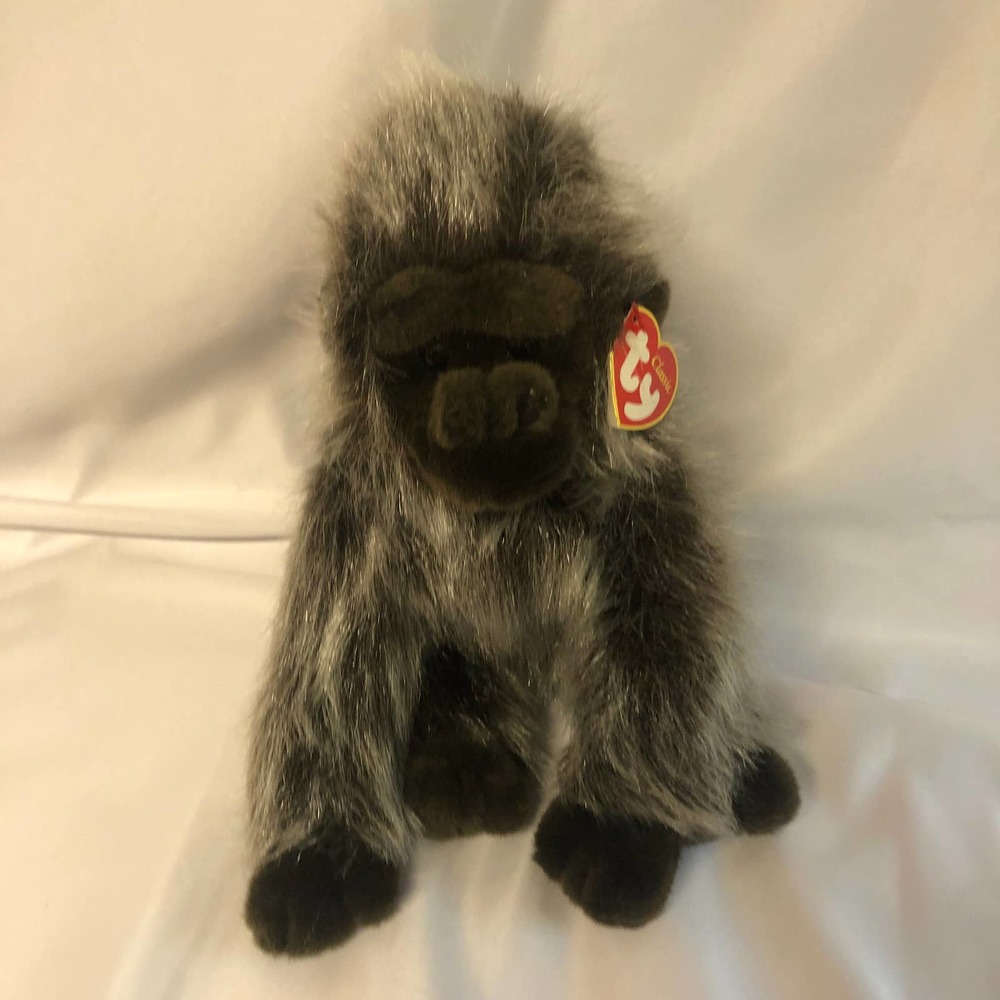 Today sale! Ty Classic Beanie Baby Rumbles Gorilla 2002 Plush